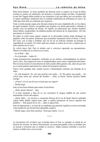 La rebelion de atlas