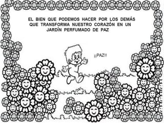 La receta de la Paz  (imprimir y colorear)