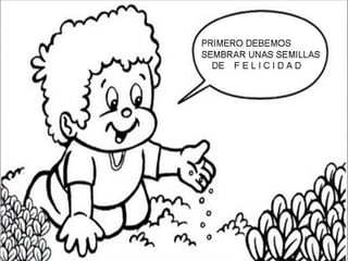 La receta de la Paz  (imprimir y colorear)