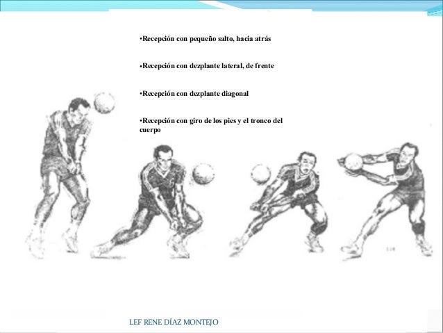 La recepciòn en el voleibol