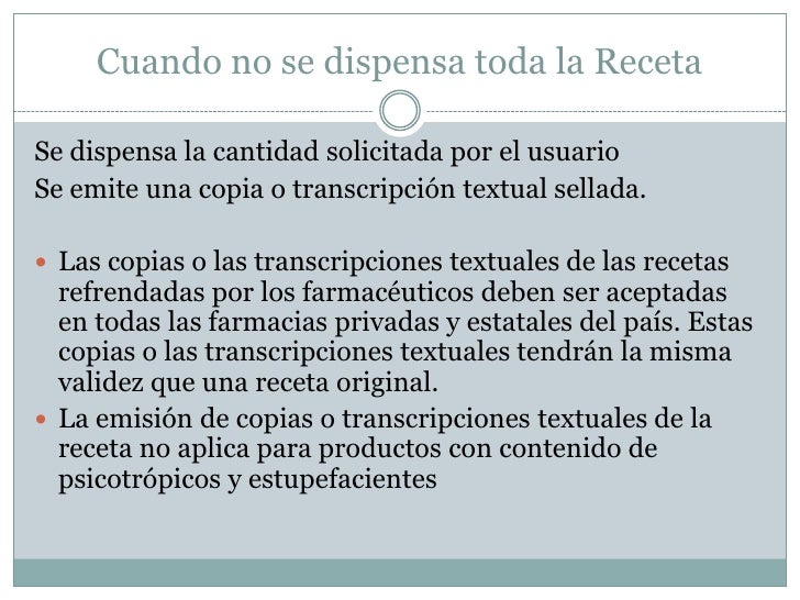 la receta medica formatos de recetas medicas