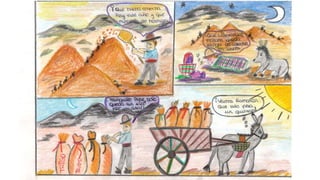 X Concurso del cómic ciudad de Llerena."La recogida de trigo", Miguel Merchán Martínez