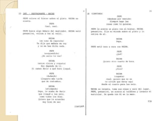 La redacción del guion dramático