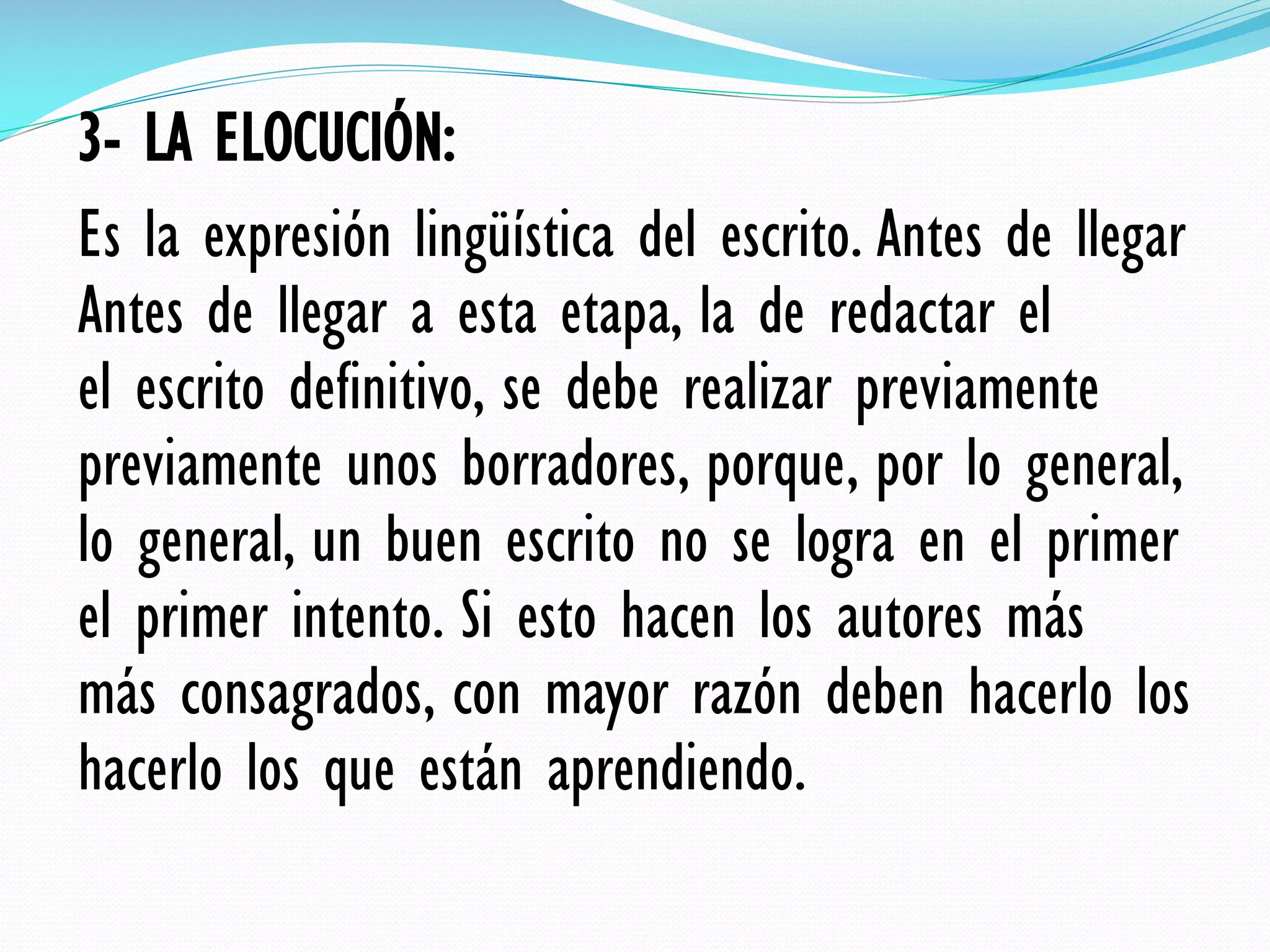 La redacción y sus elementos | PDF