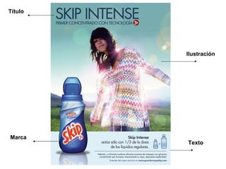 Título Marca Ilustración Texto 