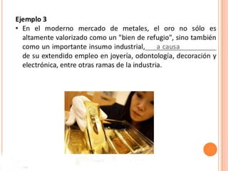 La referencia y la conexión