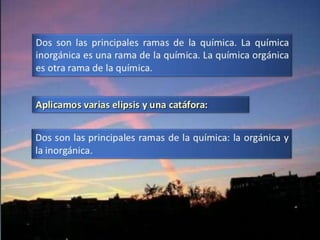 La referencia y la conexión