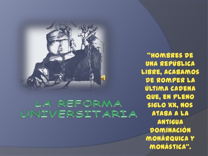 Reforma universitaria