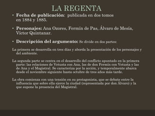La Regenta: Obra publicada en 1884 - 1885 (Spanish Edition)
