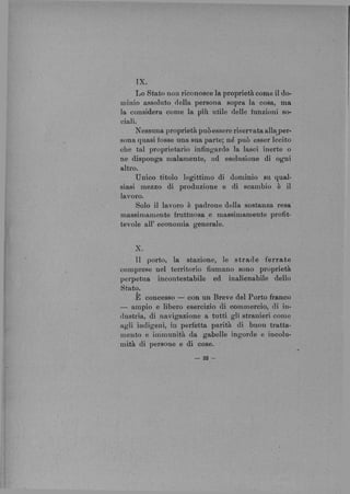 La Reggenza Italiana del Carnaro. Disegno di un nuovo ordinamento dello Stato libero di Fiume (1920)