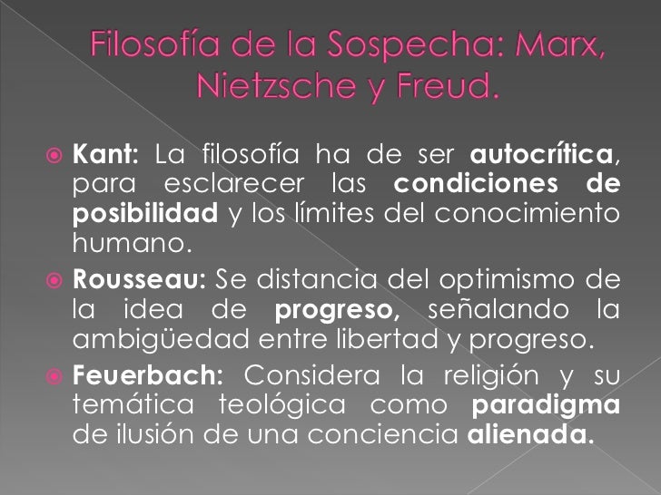 La relación entre filosofía e ideología MarxFreudNietzsche