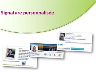 Signature personnalisée

 