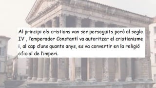 LA RELIGIÓ DELS ROMANS