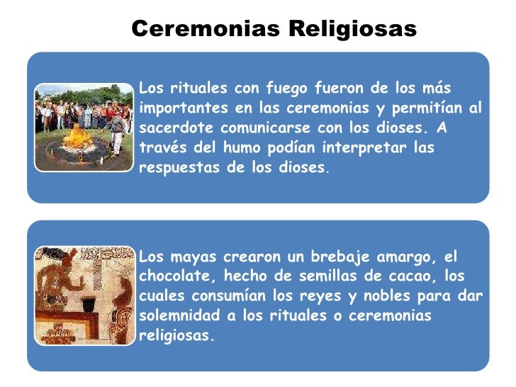 La religión de los mayas La religión de los mayas