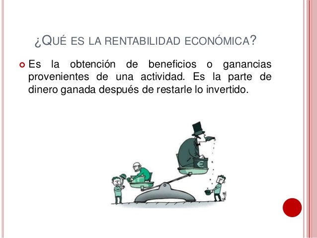 La rentabilidad