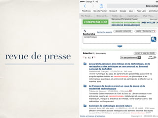 01 
revue de presse 
 