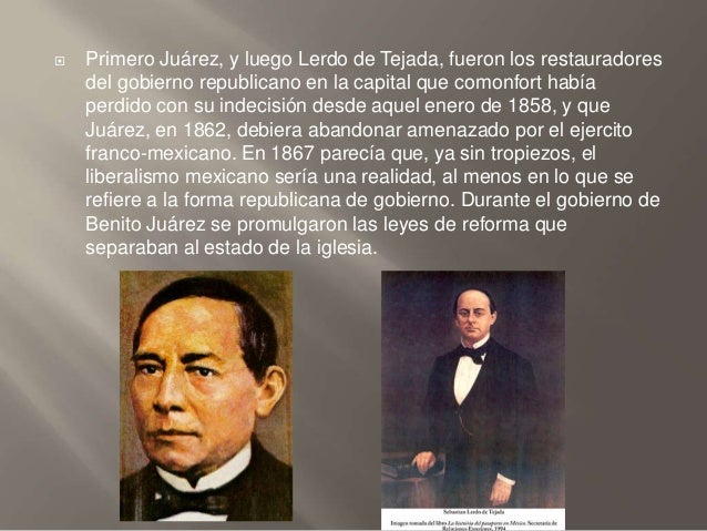 La república restaurada