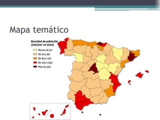 Mapa temático
 
