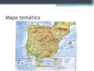 Mapa temático
 