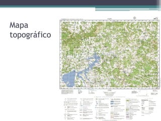 Mapa
topográfico
 
