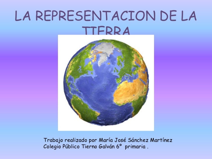 La representacion de la tierra.pptx maria jose