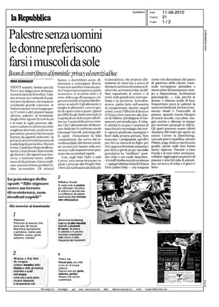 Donne Fitness_La Repubblica