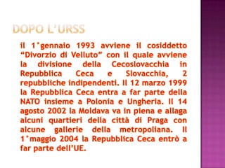 La repubblica ceca