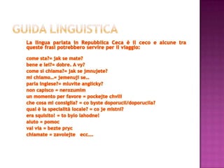 La repubblica ceca