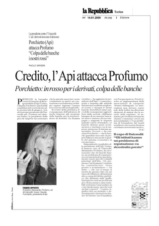 C. Porchietto_La Repubblica Torino_14.01.09