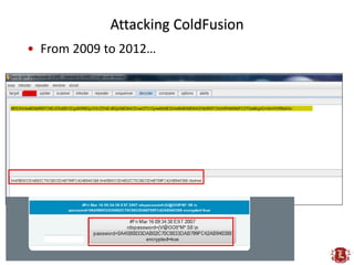 ColdFusion for Penetration Testers