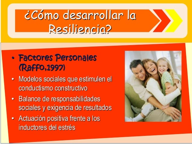 La resiliencia