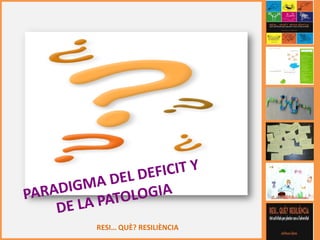 RESI… QUÈ? RESILIÈNCIA
 