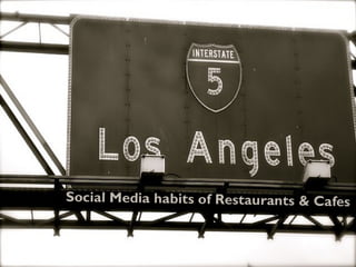 Restaurants & Cafes in Los Angeles on Facebook, Twitter, Groupon, Foursquare
