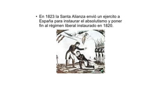 La restauración de europa