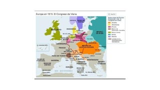 La restauración de europa