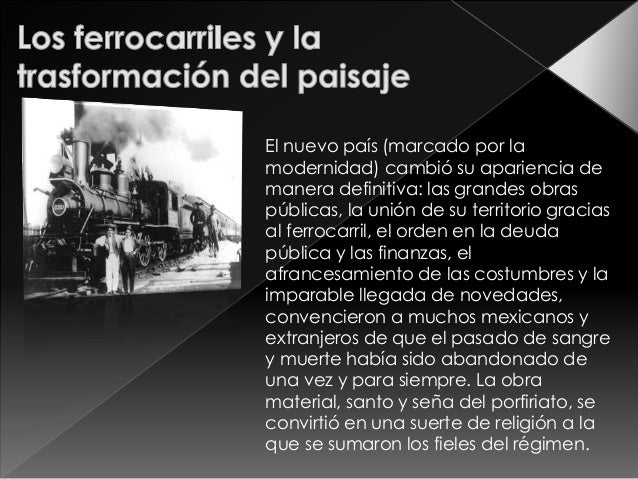 La restauracion de la republica y el porfiriato