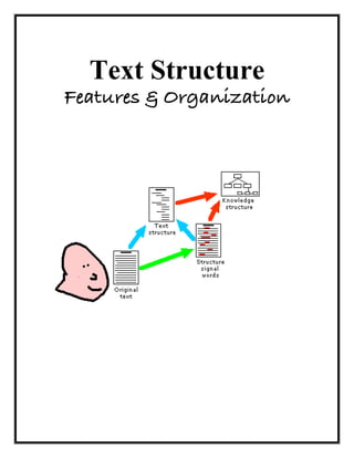 Text Structure
Features & Organization
 