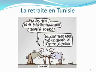 La retraite en Tunisie




                         8
 
