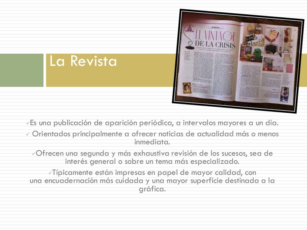 La revista