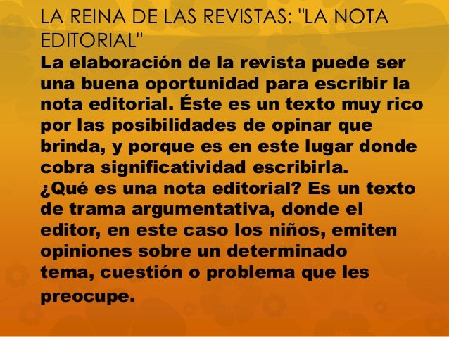 La revista tematica powerd point