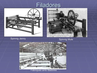 3. La Revolució industrial: el
sistema fabril.
 2) La indústria siderúrgica: alts forns
Alts forns
 