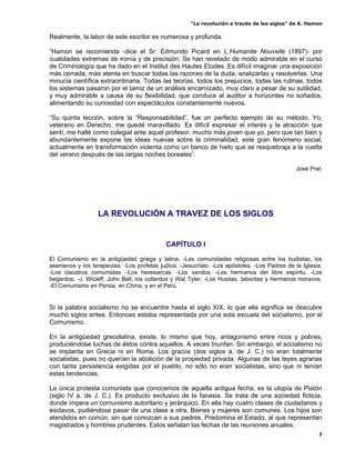 La RevolucióN A TravéS De Los Siglos   August Hamon