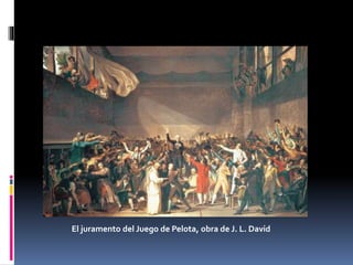 El juramento del Juego de Pelota, obra de J. L. David
 