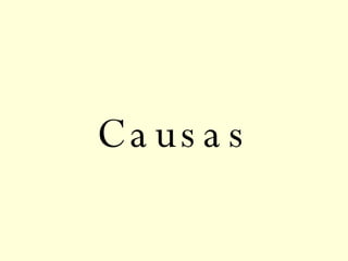 Causas 