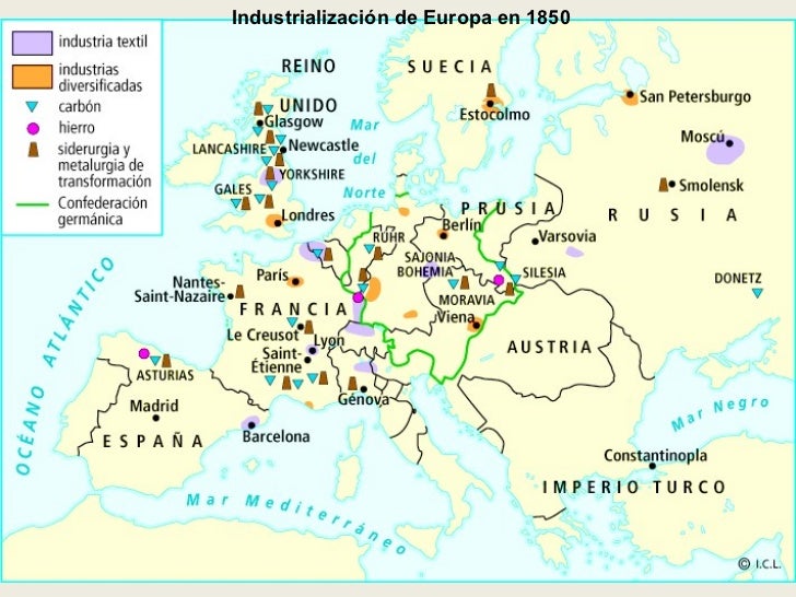 Resultado de imagen de industrializacion de europa
