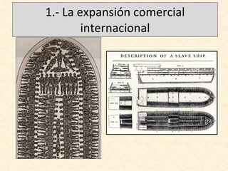 1.- La expansión comercial internacional 