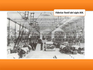Fábrica Textil del siglo XIX.
 