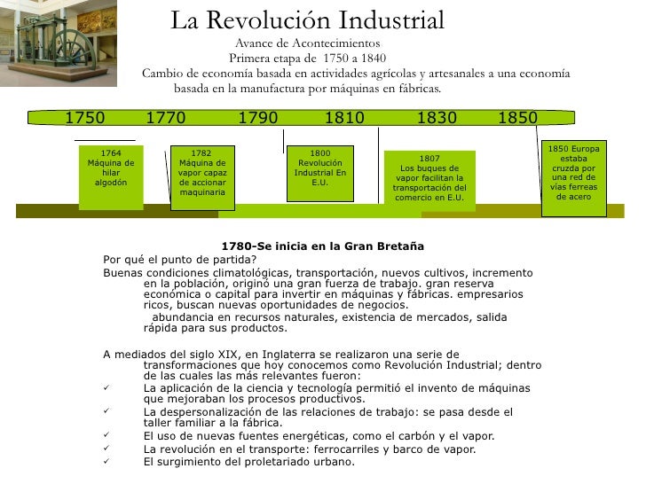 La Revolucin Industrial tercera