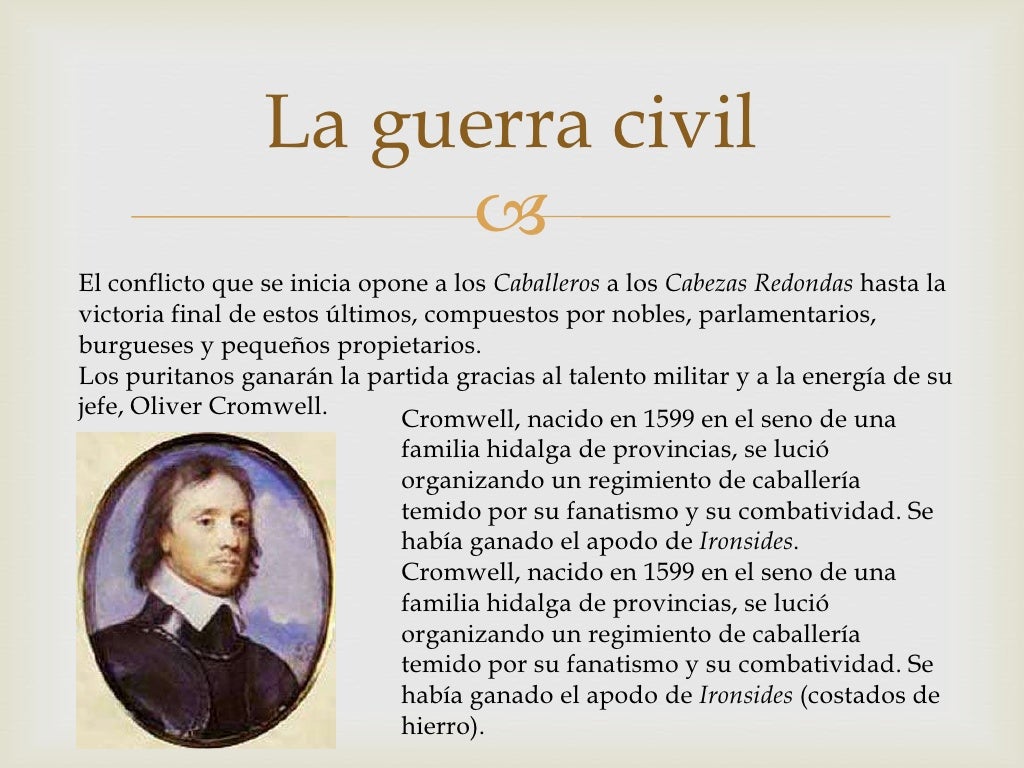 La revolución inglesa La revolución inglesa