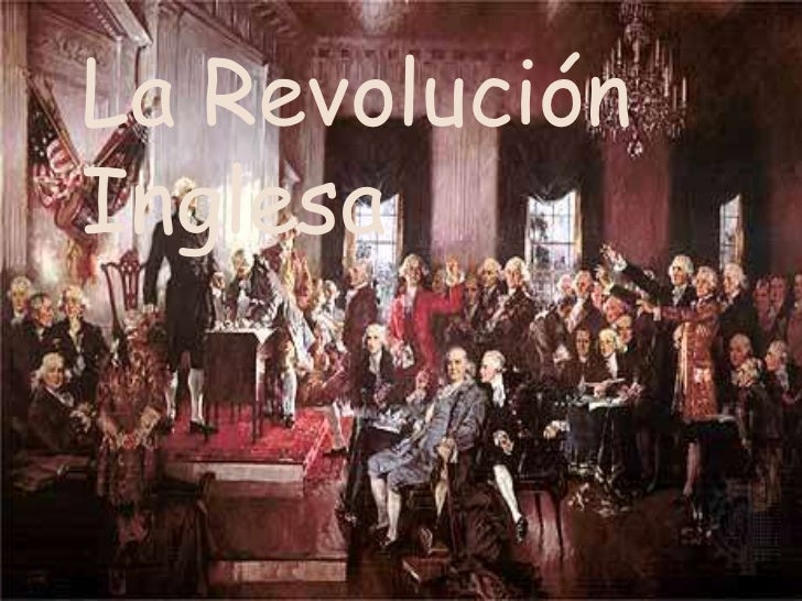 La revolución inglesa